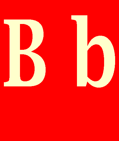 B